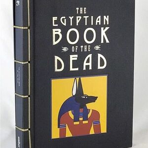 Source Unknown Black and Yellow Egyptian Art Book Cover